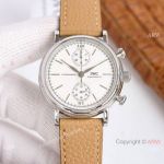 Swiss Replica IWC Portofino Chronograph 7750 Watches Khaki Bracelet